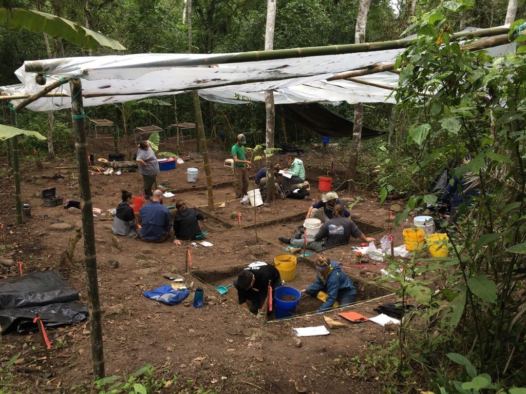 Excavations at the Ecuador Field School